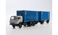 КАМАЗ-53212 контейнеровоз с прицепом ГКБ-8350