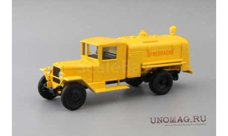 УралЗИС-5В БЗ-39М, желтый, масштабная модель, Наш Автопром, scale43