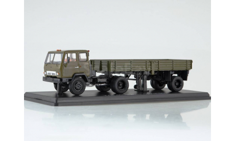 КАЗ-608В с полуприцепом ОДАЗ-885, масштабная модель, Start Scale Models (SSM), scale43