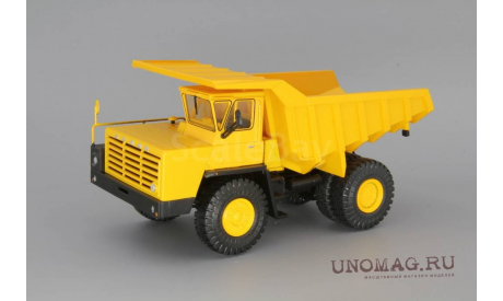 БелАЗ-540 самосвал, желтый, масштабная модель, Наш Автопром, scale43