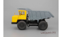 БелАЗ-7540 самосвал-углевоз, желтый / серый, масштабная модель, Наш Автопром, scale43