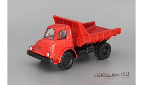 МАЗ-510 (1962) самосвал, красный, масштабная модель, Наш Автопром, scale43