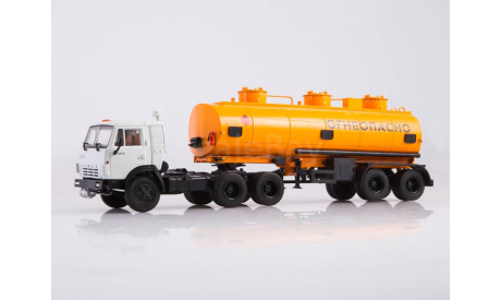 КАМАЗ-54112 с полуприцепом НЕФАЗ-96742, масштабная модель, ПАО КАМАЗ, scale43