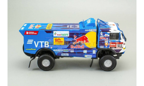 Автолегенды СССР. Грузовики Ралли №1 - КАМАЗ-43509, журнальная серия Автолегенды СССР (DeAgostini), Автолегенды СССР журнал от DeAgostini, scale43