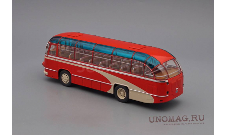 ЛАЗ 695 городской Фестивальный, красный, масштабная модель, ULTRA Models, scale43