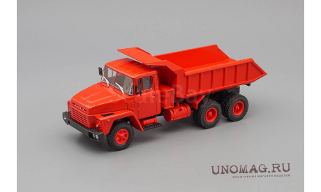 КРАЗ 251 самосвал (1979-1981), красный, масштабная модель, Наш Автопром, scale43