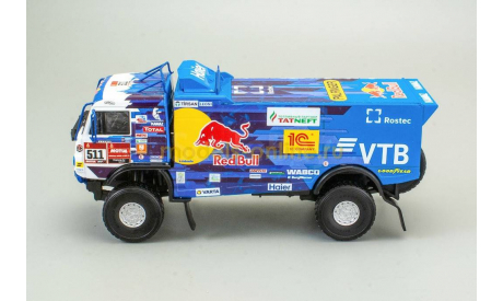Автолегенды СССР. Грузовики Ралли №1 - КАМАЗ-43509, журнальная серия Автолегенды СССР (DeAgostini), Автолегенды СССР журнал от DeAgostini, scale43