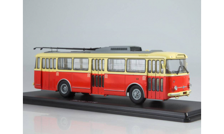 Троллейбус Skoda-9TR (красно-бежевый), масштабная модель, Škoda, Start Scale Models (SSM), scale43