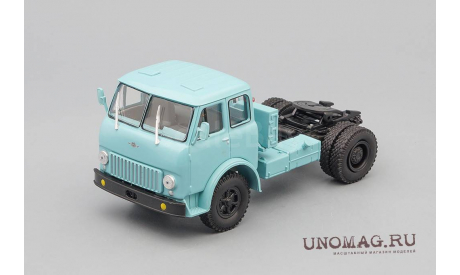 МАЗ 504Б седельный тягач, голубой, масштабная модель, Наш Автопром, scale43