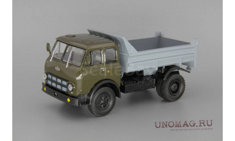 МАЗ 503А самосвал (1975), коричневый / серый, масштабная модель, Наш Автопром, scale43