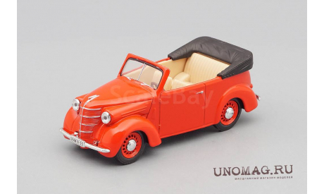 КИМ 10-51, красный, масштабная модель, Наш Автопром, scale43