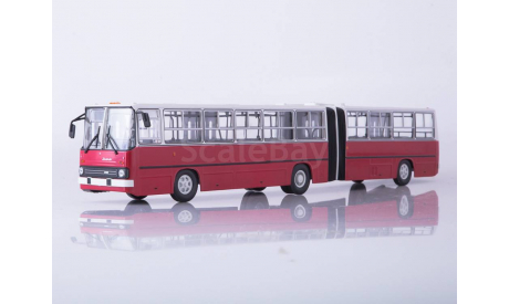 Ikarus-280.33 красно-белый, масштабная модель, Советский Автобус, scale43