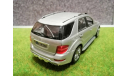 Mercedes ML63AMG W164 Minichamps 1:43, масштабная модель, Mercedes-Benz, 1/43