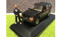 1:43 Jeep Grand Cherokee Minichamps + фигурка ’правильный пацан’ в подарок. Раритет, масштабная модель, 1/43