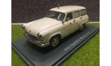 1:43 ГАЗ-22 Волга GAZ M22 Volga Ambulance 1960 г. Neo, масштабная модель, Neo Scale Models, 1/43