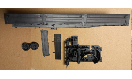 Одаз-93571 поздний, сборная модель автомобиля, scale43