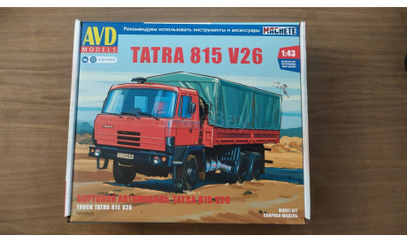 Tatra 815 V26 бортовая, сборная модель автомобиля, AVD Models, scale43