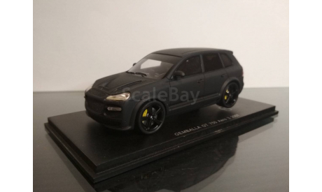 Porsche Cayenne Gemballa 750 GT Black Matt 1:43 Spark, масштабная модель, scale43