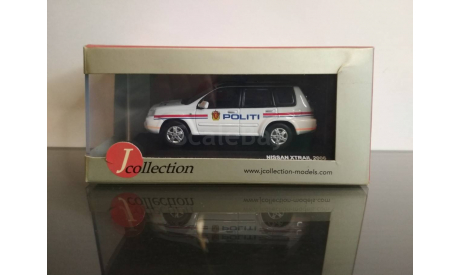 Nissan Xtrail 2006 Norway Police, масштабная модель, J-Collection, scale43