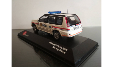 Nissan Xtrail 2006 Norway Police, масштабная модель, J-Collection, scale43