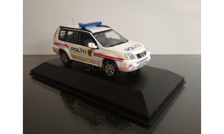 Nissan Xtrail 2006 Norway Police, масштабная модель, J-Collection, scale43
