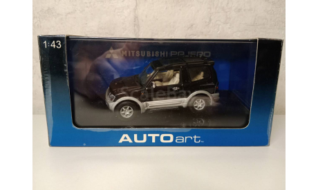 Mitsubishi Pajero 1999, AutoArt, металл, 1:43, масштабная модель, scale43