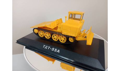 Трактор Трелевочник ТДТ 55 А Hachette 1:43, масштабная модель трактора, scale43