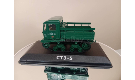 Трактор СТЗ 5 С Ашет 1:43, масштабная модель трактора, Тракторы. История, люди, машины. (Hachette collections), scale43