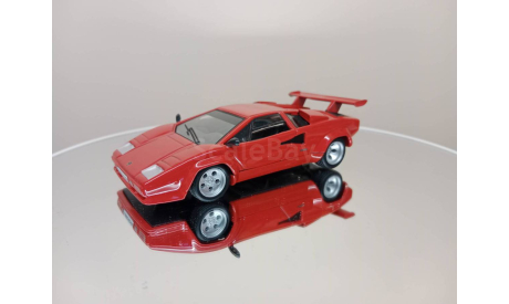 Lamborghini Countach 1:43 Deagostini, масштабная модель, Суперкары. Лучшие автомобили мира, журнал от DeAgostini, scale43