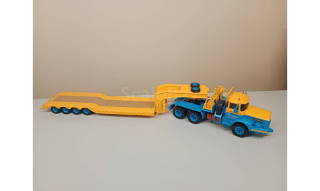 Berliet TB 015 M3 6x4 с прицепом-тяжеловозом 1960 IXO 1:43, масштабная модель, IXO грузовики (серии TRU), scale43