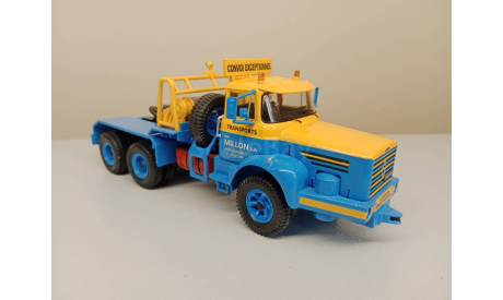 Berliet TB 015 M3 6x4 с прицепом-тяжеловозом 1960 IXO 1:43, масштабная модель, IXO грузовики (серии TRU), scale43
