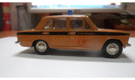 ВАЗ 2101 ГАИ постномер, масштабная модель, Агат/Моссар/Тантал, scale43