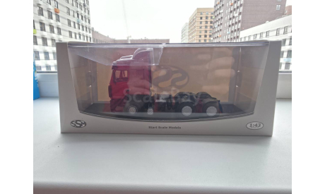 Маз 6430 (красный) SSM, масштабная модель, Start Scale Models (SSM), scale43