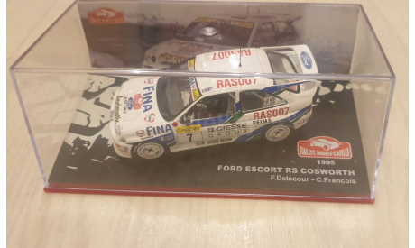 Ford Escort RS Cosworth, ралли Монте-Карло 1995, масштабная модель, Altaya, scale43