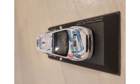 Ford Focus RS WRC с подписью пилота, масштабная модель, Minichamps, 1:43, 1/43