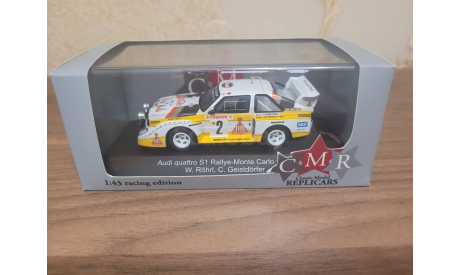 Audi Quattro S1 ралли Монте-Карло 1986, масштабная модель, CMR, scale43