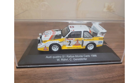 Audi Quattro S1 ралли Монте-Карло 1986, масштабная модель, CMR, scale43