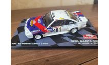 Opel Manta 400 ралли Монте-Карло 1986, масштабная модель, Altaya Rally, scale43