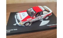 Toyota Celica ралли Акрополис 1990, масштабная модель, Altaya Rally, scale43