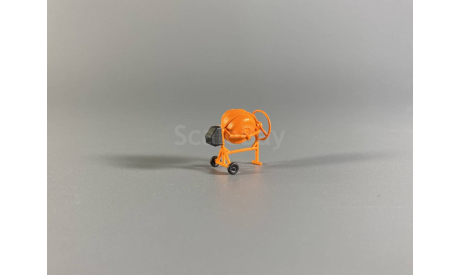 Бетономешалка 1:87, чистая, элементы для диорам, КМСТ, scale87