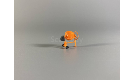 Бетономешалка 1:87, чистая, элементы для диорам, КМСТ, scale87