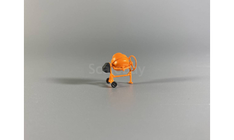Бетономешалка 1:87, чистая, элементы для диорам, КМСТ, scale87