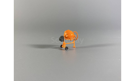 Бетономешалка 1:87, чистая, элементы для диорам, КМСТ, scale87