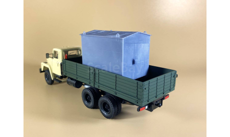 Сборная модель бытовки, масштаб 1:43, элементы для диорам, КМСТ, scale43