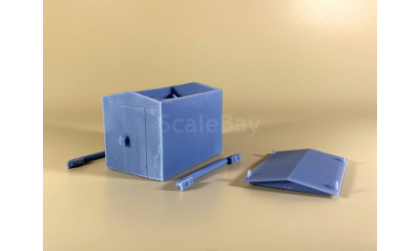 Сборная модель бытовки. Масштаб 1:35., элементы для диорам, КМСТ, scale35