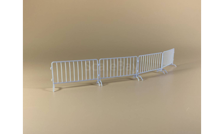 Мобильное ограждение, набор. Масштаб 1:43, элементы для диорам, КМСТ, scale43