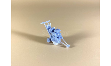 Машина для резки бетона, масштаб 1:43, элементы для диорам, КМСТ, scale43
