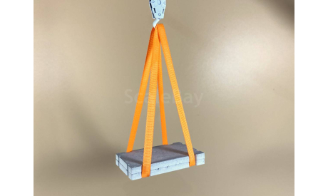 Комплект чалок для кранов, масштаб 1:43 / 1:50, элементы для диорам, КМСТ, scale43