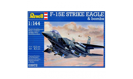 F 15e, сборные модели авиации, Revell, scale144