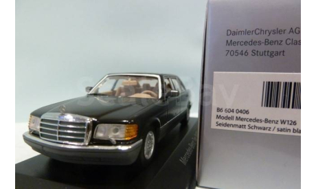 , Mercedes Benz 560 SEL W126, масштабная модель, Mercedes-Benz, Minichamps, scale43